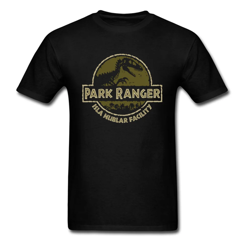 Футболка парка Ranger T Rex футболка Парк Юрского периода мужская летняя одежда с
