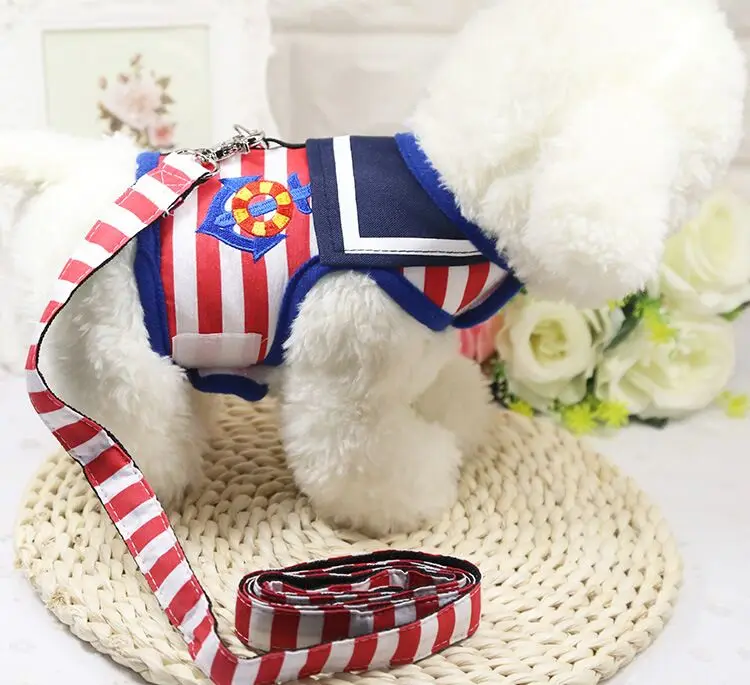 D64_Cute_Soft_Puppy_Small_Dog_Vest_Harness_and_Walking_Leash_Leads_Set_Stripe_Sailor_Costumes_Pet_Dog_Leash_for_Yorkshire_ (10)