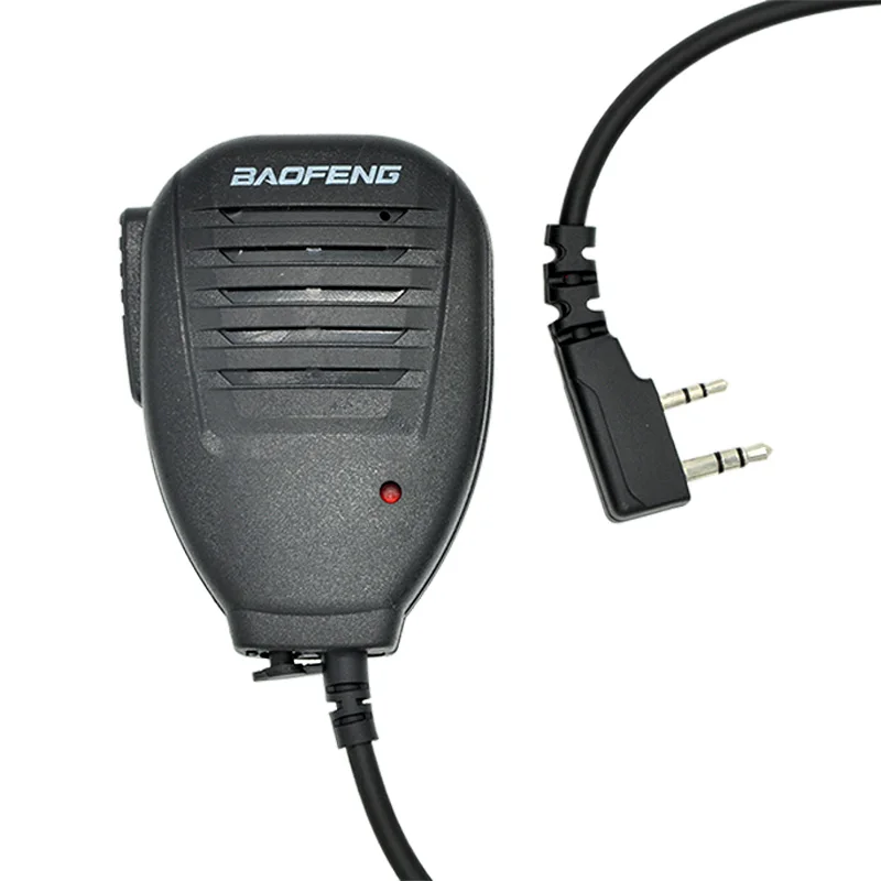 Microphone Earphone-Accessories Walkie-Talkie Two-Way-Radio Portable Speaker PTT Handheld
