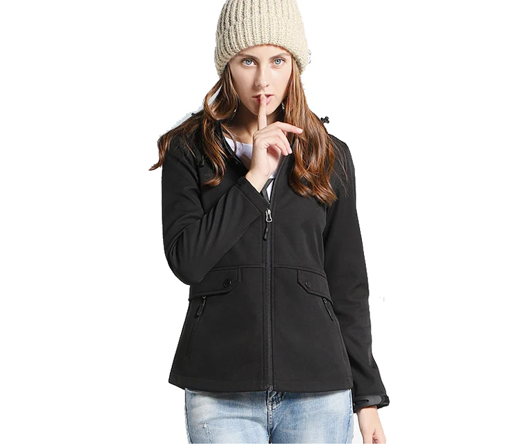 Esportes ao ar Cabolsa de Pesca Feminino Primavera Outono Softshell Velo Jaqueta Livre Camuflagem Térmica Blusão Caminhadas Acampamento Vb082 7 Esporte e Lazer