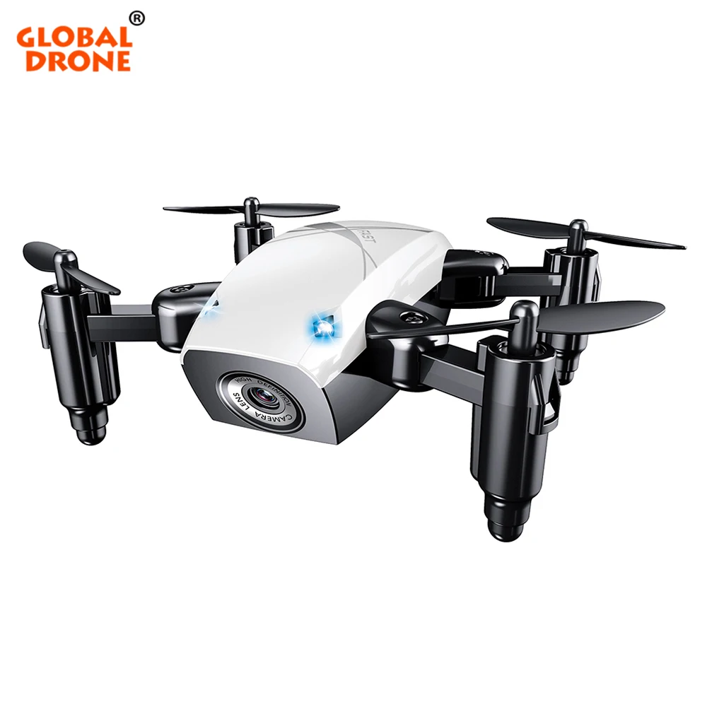 Global Drone S9W Foldable Mini Wifi FPV Drone with Camera HD Headless Mode RC Helicopter Quadrocopter Pocket Dron VS H31 Global Drone S9W Foldable Mini Wifi FPV Drone with Camera HD Headless Mode RC Helicopter Quadrocopter Pocket Dron VS H31
