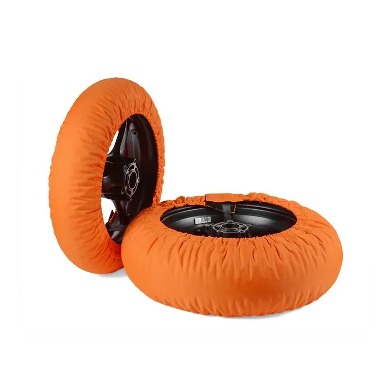 

Hot Sale With Digital Motorcycle Tire Warmer Set 120/200 Front and Rear Race Tyre Warmer orange blue red for bmw for yamaha