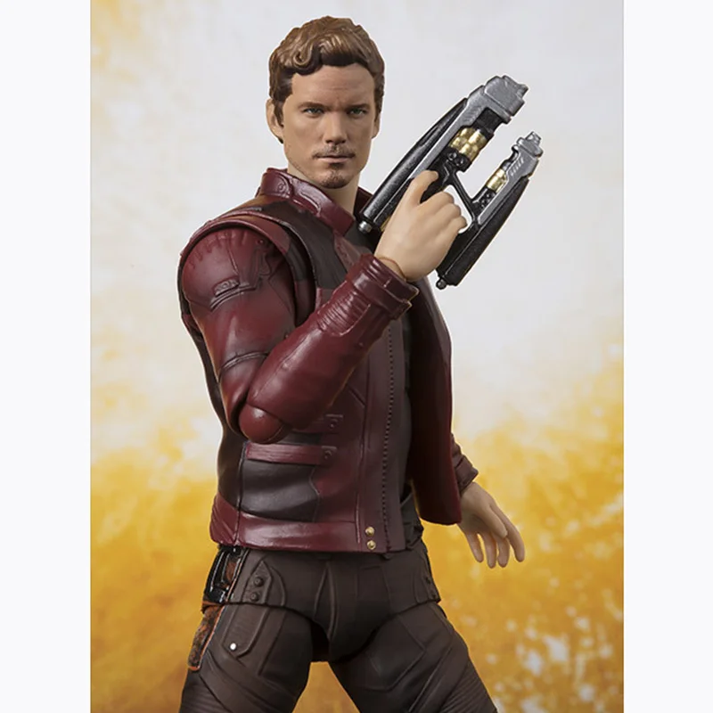 Movie Star Load Avengers Infinity War Peter Jason Quill PVC Action Figure Model Toy Doll Gift Brinquedos  (6)