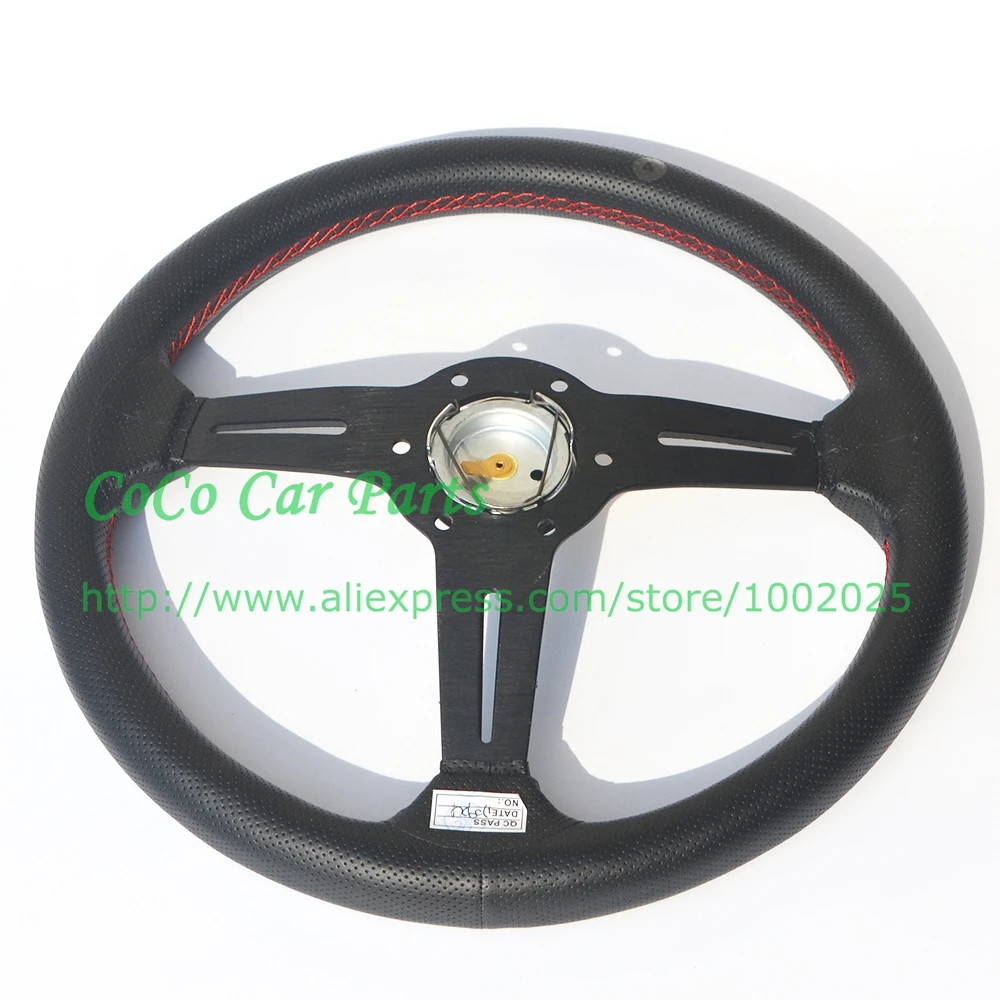 ND stock leather steering wheel 350mm (5)