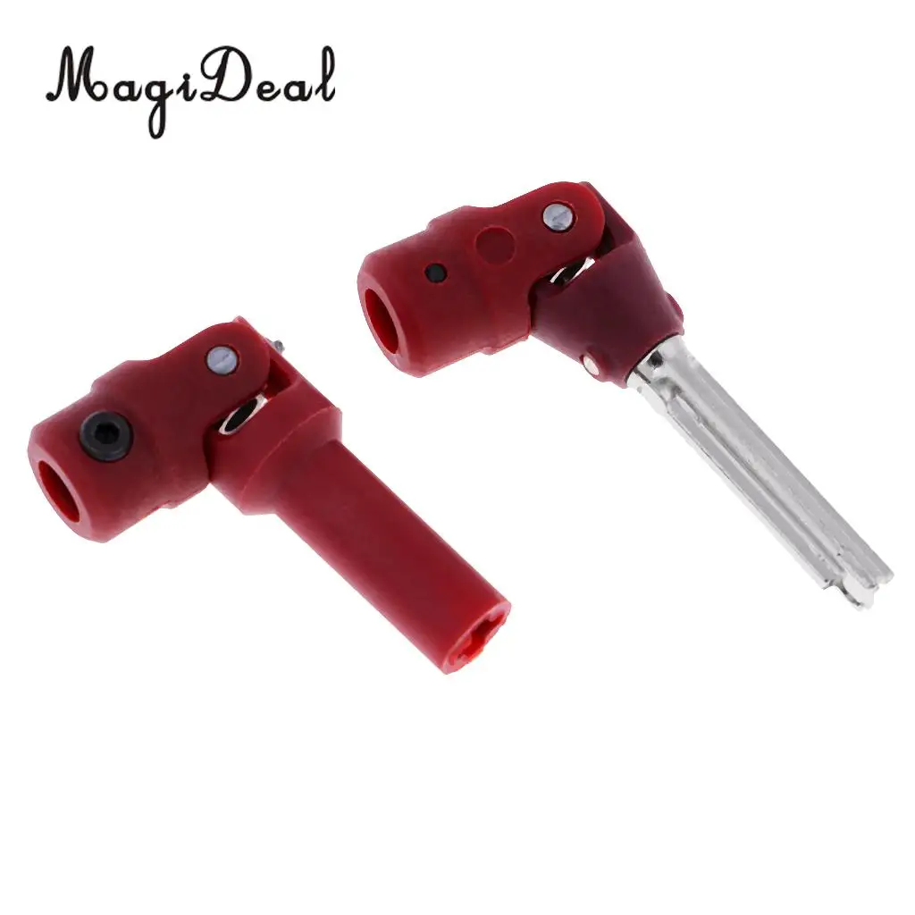 1/12 Electric RC Car Parts Front Wheel Drive Shaft Red Metal for Feiyue FY01 FY02 FY03