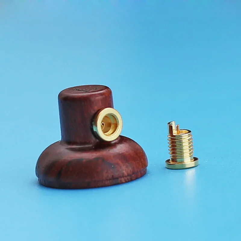 

15.4mm ear shell wood shell MMCX socket 2pairs(price doesn't contain the front cover)