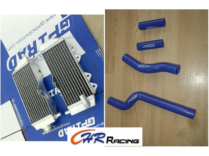 Алюминиевый радиатор и силиконовый шланг для YAMAHA YZ250 YZ 2002 2003 2004 2005 2006 2007 2008 2009 2010 |