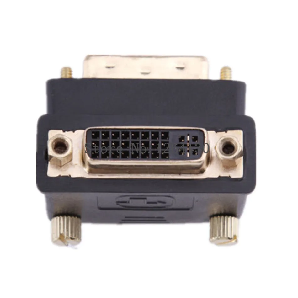 DVI 24 + 5 Male to Female 90 градусов прямоугольный видео конвертер адаптер Бесплатная