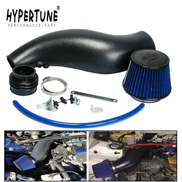

Hypertune - Plastic Air Intake Pipe For Honda civic 92-00 EK EG with air filter intake pipe Black HT-AIT11BKN