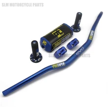 Металлический Mulisha пакет Fat Bar 1-1/" PROTAPER руль колодки с ручками ручки грязи питбайк Мотокросс Мотоцикл для KLX KTM черный