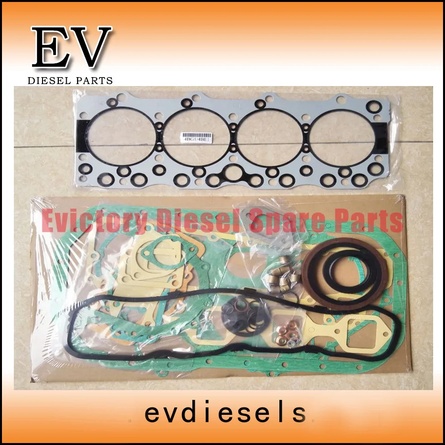 

For Isuzu engine overhauling gasket 4BD1 4BD1T full cylinder head gasket kit