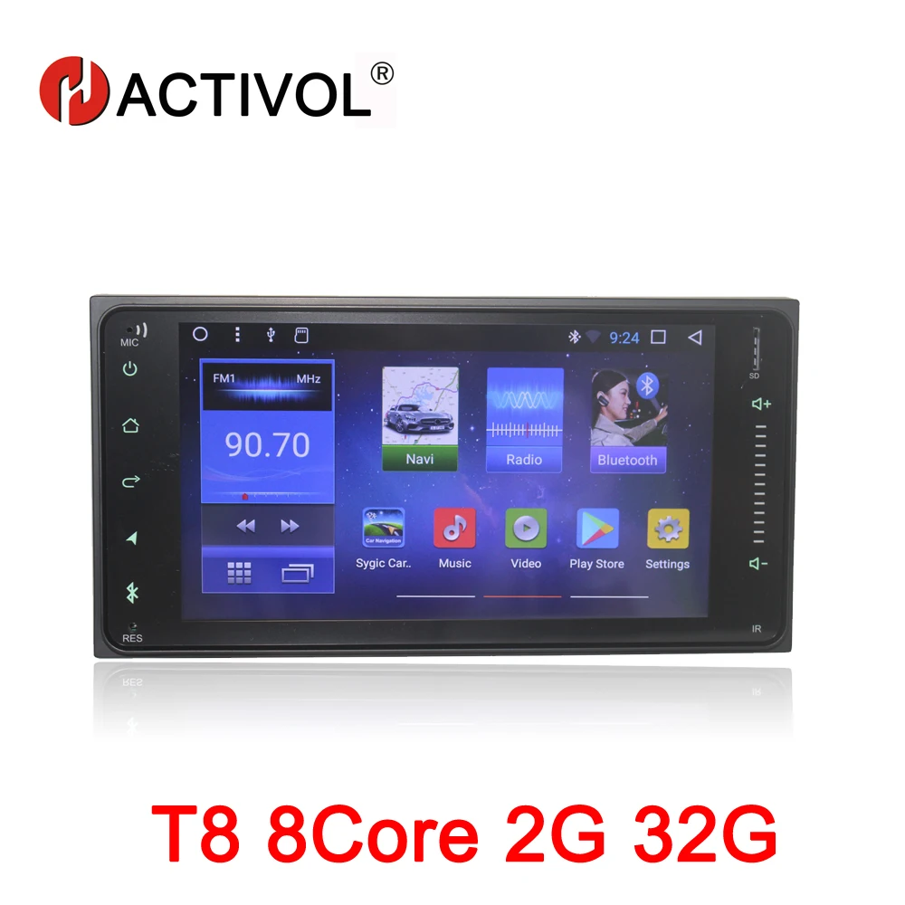 

HACTIVOL 7" Octa Core 2G 32G Android 8.1 Car radio for Toyota Corolla Terios Old Camry Prado RAV4 Universal car dvd player