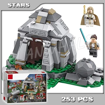 

253pcs Space Wars Ahch-To Island Training Jedi Mountainside Dwelling 10903 Model Building Blocks Toys Brick Compatible with Lago