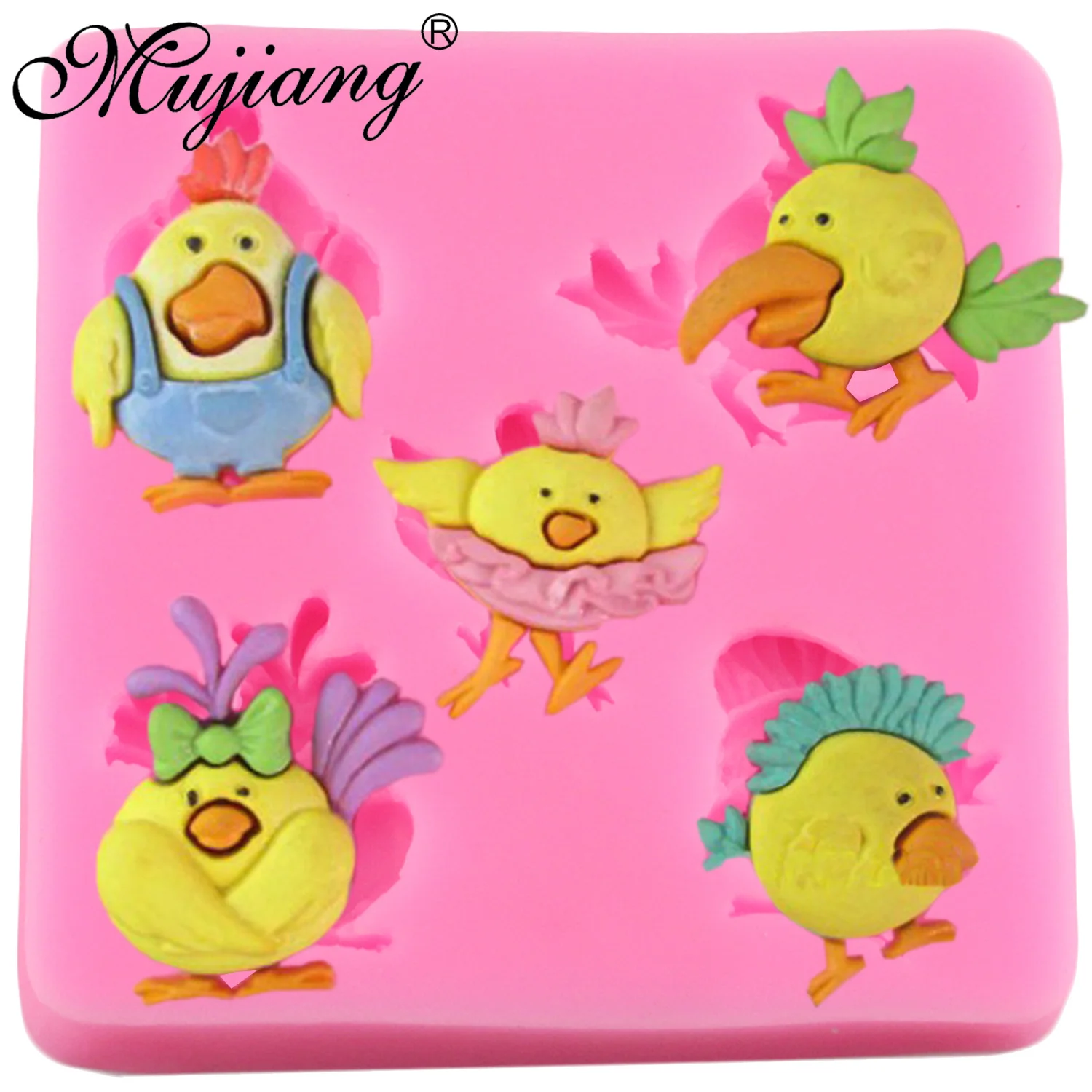 Mujiang 3D собак силиконовые помадные формы для мыла. Глины конфеты шоколад|silicone