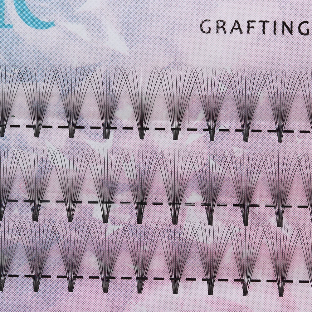 

60 C Curl Volume False Eyelashes Knotted/Knot Free Individual Eyelashes Extension Natural Long Semi-permanent Eye Makeup Tools