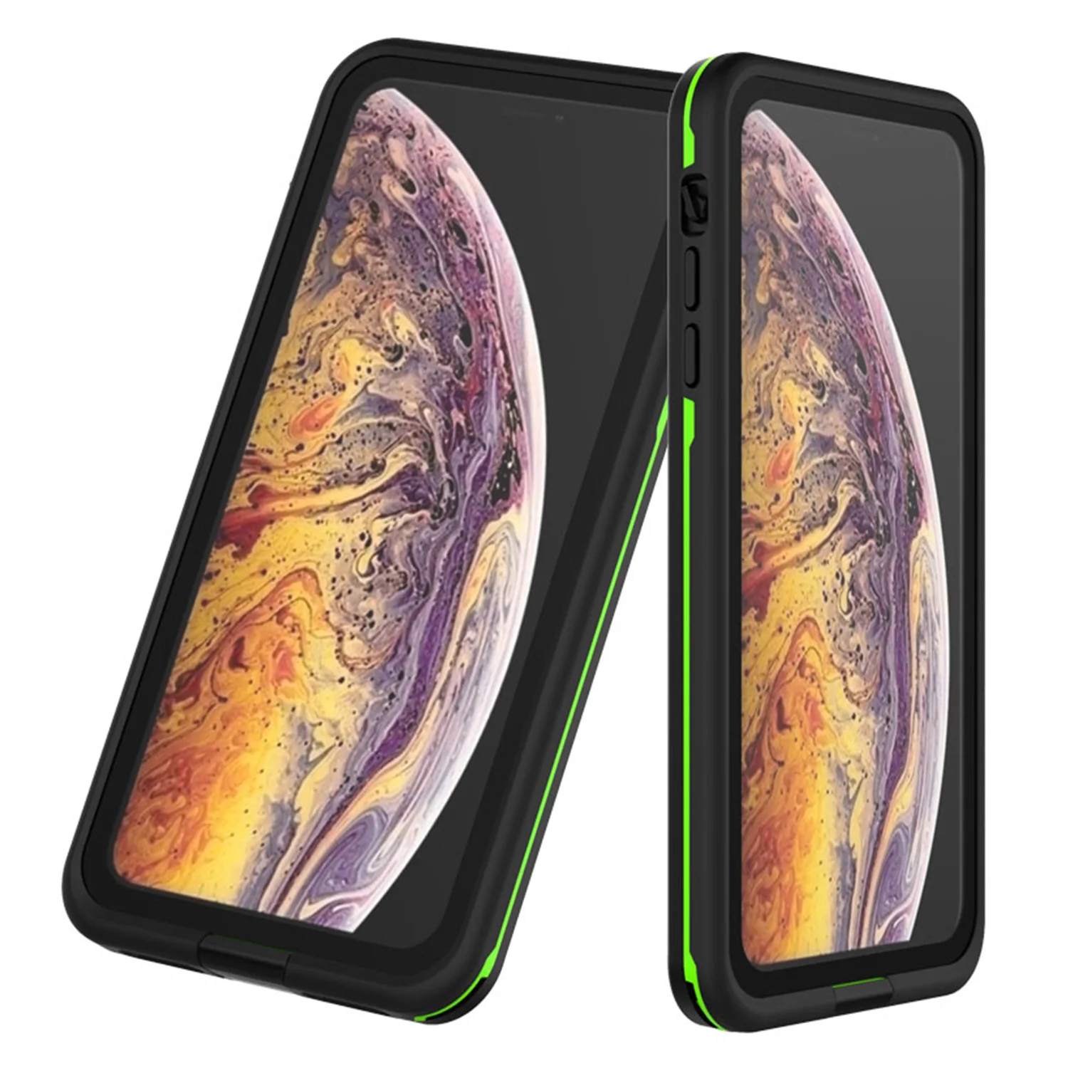 Пластиковый водонепроницаемый корпус для iPhone Xs XS MAX XR 360 градусов водонепроницаемый плавающий для бассейна, подводная видеосъемка