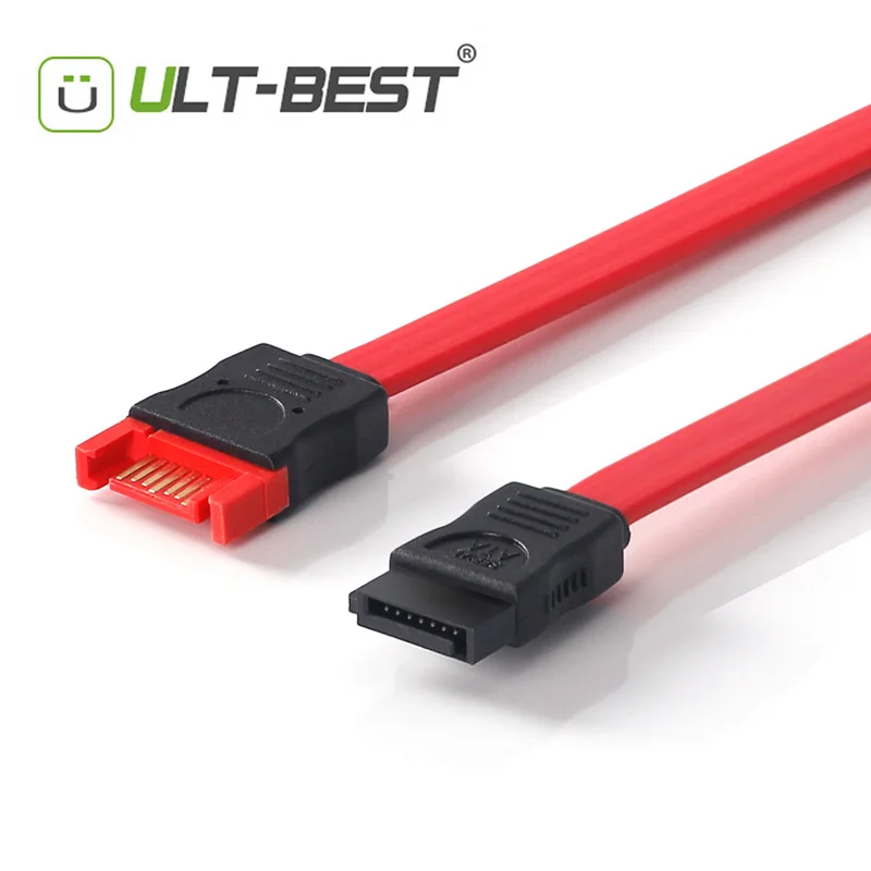 ULT BEST SATA 2 II Extension Cable SATA 7pin Male to Female Data Cables