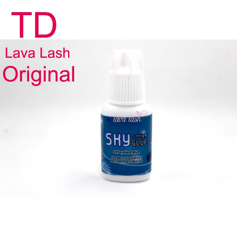 

Sky glue TD type Korea for eyelash extensions glue 1 bottle clear glue transparent adhesive fastest glue 5ml/bottle
