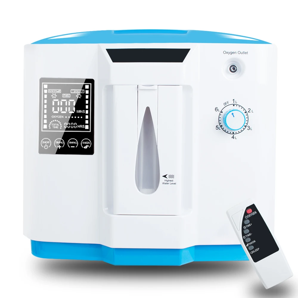  6L Portable Oxygen Concentrator Generators Household Portable Oxygen Machine Home Air Purifier