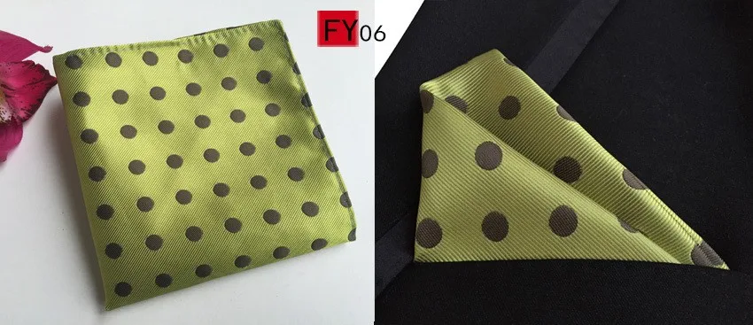 Dot Pocket Square 100% шелк мужской носовой платок жаккард Классический Свадебная вечеринка Платок для мужчин платок, полотенце для рук