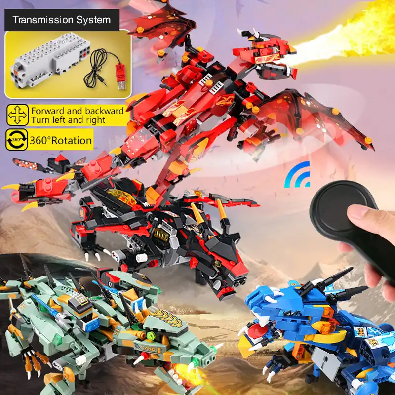remote control dragon robot