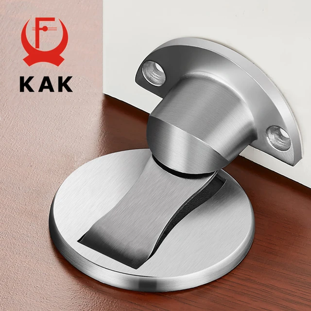 KAK Door Stops 304 Stainless Steel Door Stopper Hidden Door