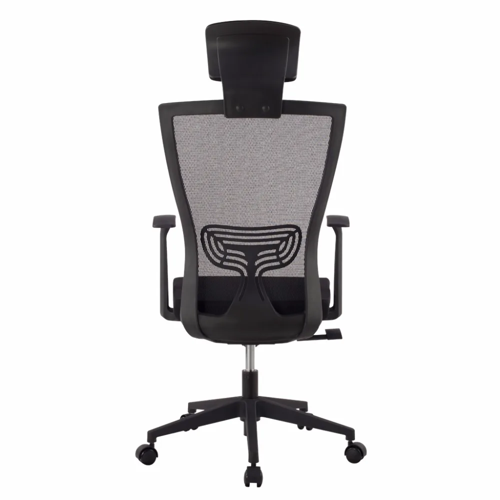 LANGRIA DE style, современное эргономичное офисное кресло с высокой спинкой и сеткой, офисное кресло с подголовником, поясничная поддержка, поворот на 360 градусов