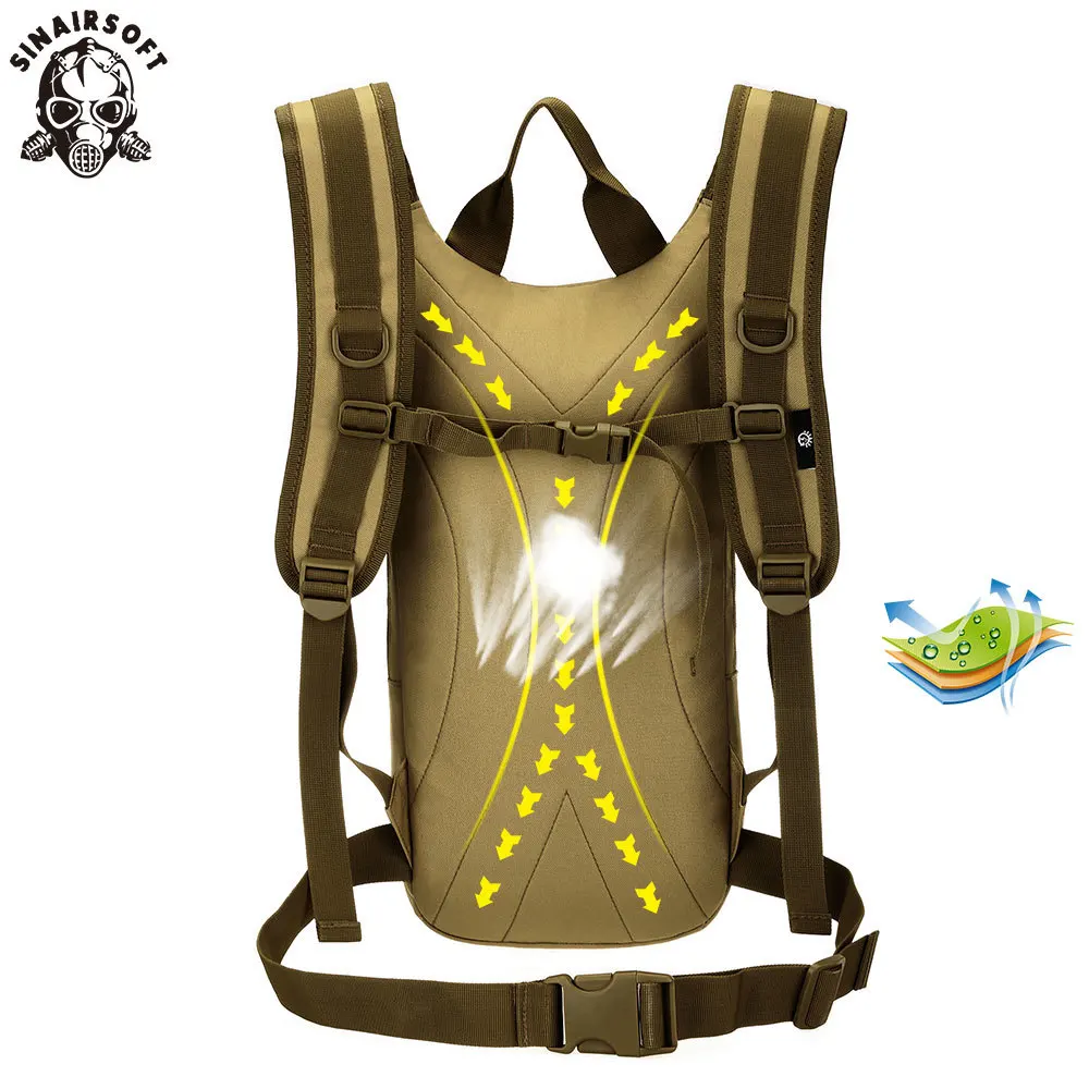  15L Sport Military Tactical Climbing Backpack Camping Hiking Trekking Rucksack Travel Hunting Bags 