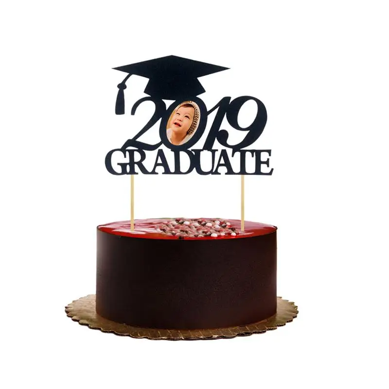 6 шт. бумажный Топпер для торта Прочный Doctoral Hat нетоксичный декор для торта вставка для торта карты для фестиваля Выпускной Декор