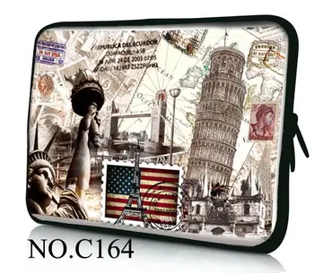 

Stamp Neoprene Laptop Bag Tablet Sleeve Pouch For Notebook Computer Bag 7 10 12 13 15 13.3 15.4 17.3 For Macbook IPad