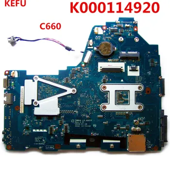 

KEFU Motherboard K000114920 For Toshiba C660 Laptop Motherboard PWWAA LA-6847P PGA989 DDR3 100% Tested