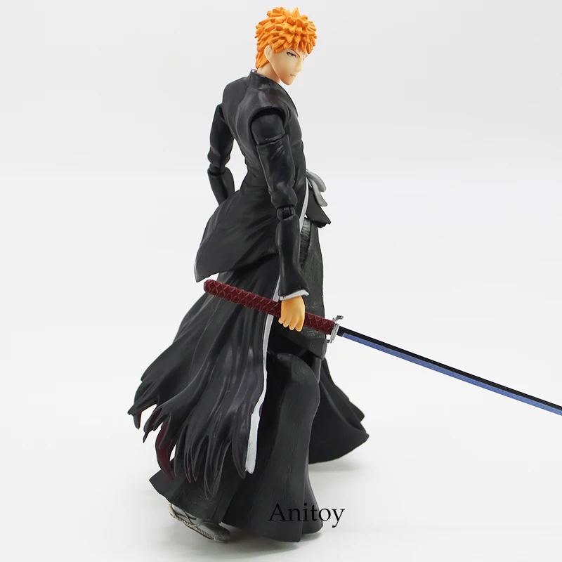 Play Arts Kai BLEACH Kurosaki Ichigo ПВХ фигурка Коллекционная модель игрушки 27,5 см