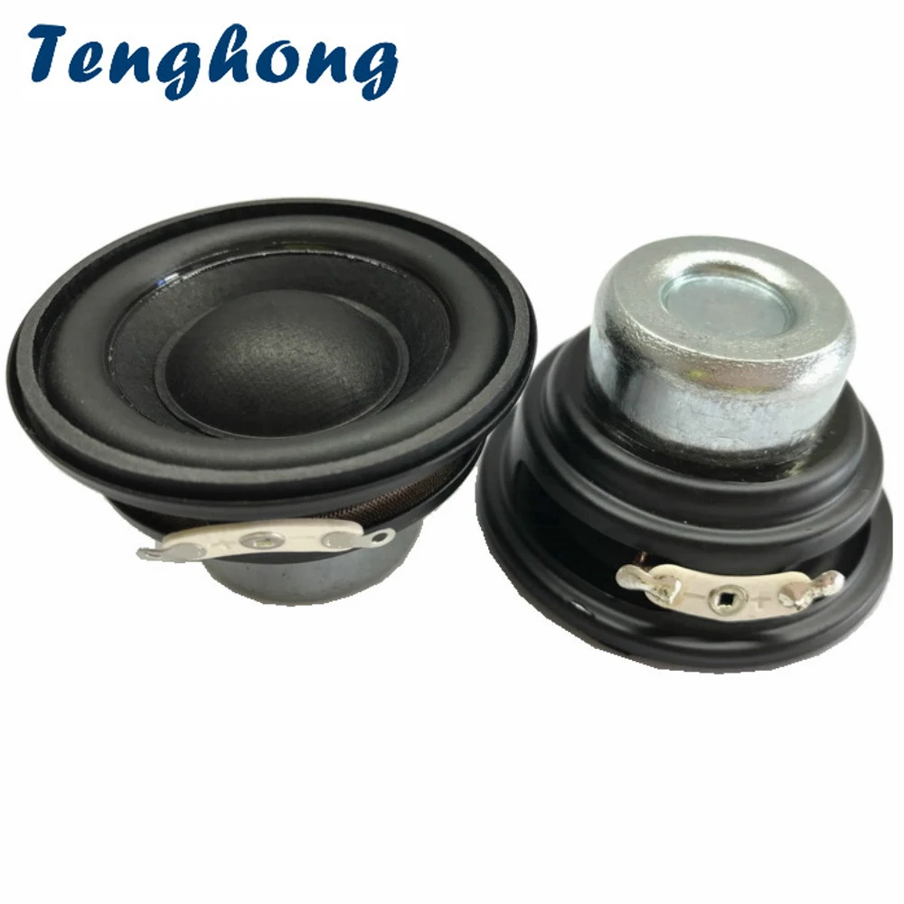 2 шт. дюймовый мини сабвуфер Tenghong 52 мм 20 ядер Bluetooth динамик s 4/8 Ом 10 Вт портативный
