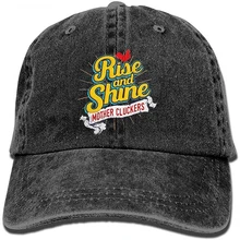 Rise and Shine Mother Cluckers винтажные ковбойские бейсболки кепки водителя грузовика(2