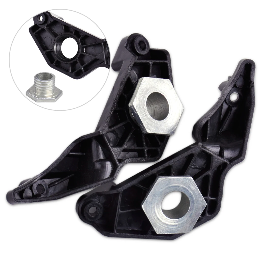 DWCX 1Pair Car Headlight Repair Bracket Clips 63126941478 63126942478 for font b BMW b font 5