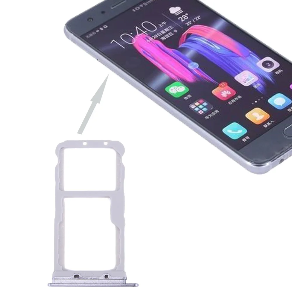 

iPartsBuy for Huawei Honor 9 SIM Card Tray & SIM / Micro SD Card Tray