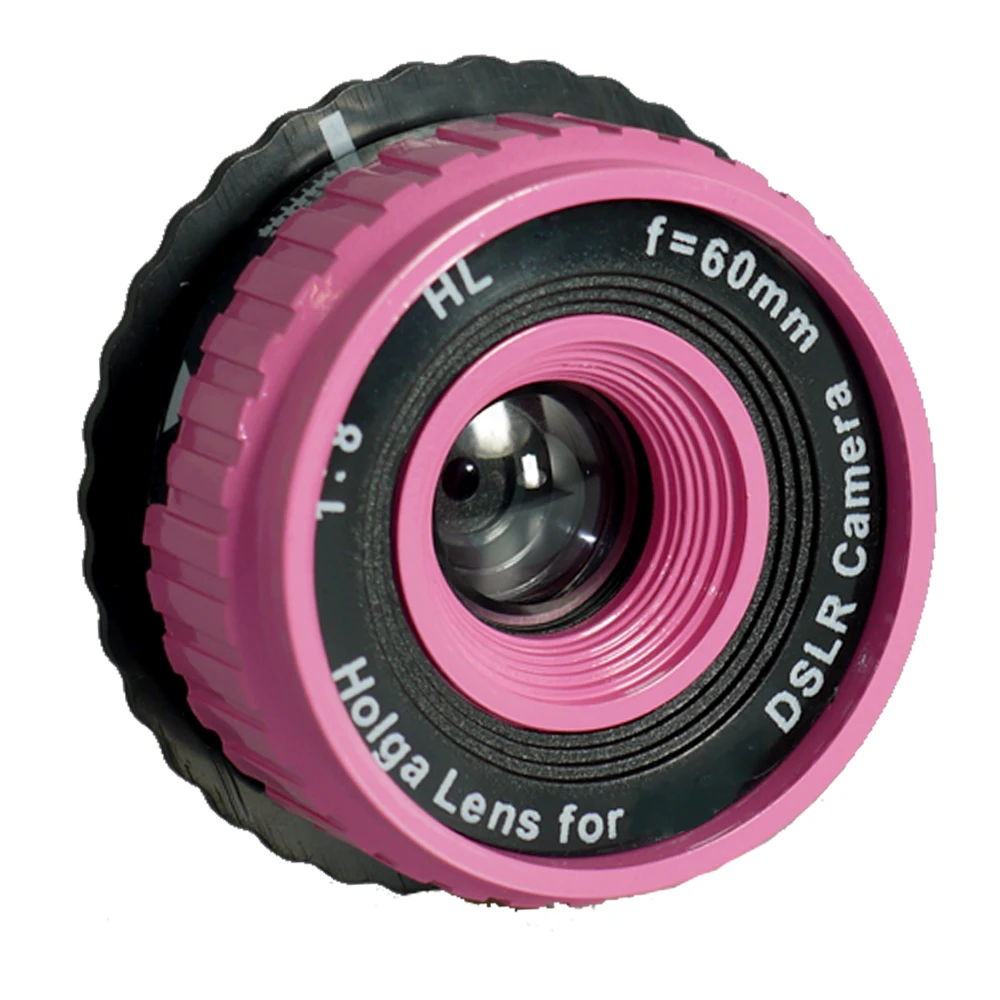 

Lomo Holga DSLR Lens Pink HL-C for Canon Digital Camera EOS EF system 1D 5D 7D 60D 50D 40D 600D 550D 500D 1000D 1100D etc ...