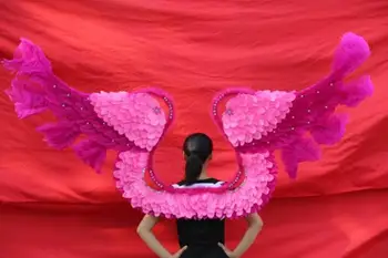 

Large feather Angel wings victoria series model show wings wedding stage show decorations EMS Free shipping