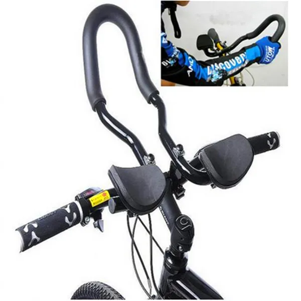 Road Bike Bending The Handle Handlebar Seatpost Diameter Bicycle Aerobar TT Put Alloy Triathlon Arm Rest