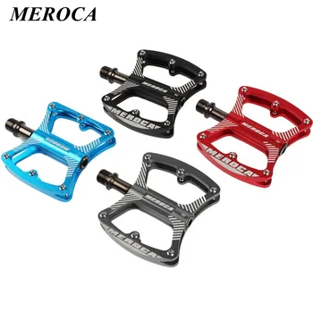 

MEROCA XO Ultralight Bicycle Pedals Aluminum Alloy 3 Colors Mountain MTB Bike Pedals Fixie Road Cycle Pedales Bicicleta