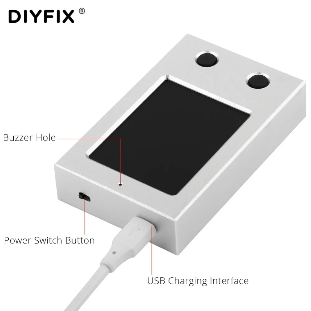 Тестер Аккумуляторов DIYFIX для iPhone X 8 8P 7 7P 6 6P 6S 6SP 5 4 iWatch S1 S2 iPad проверка