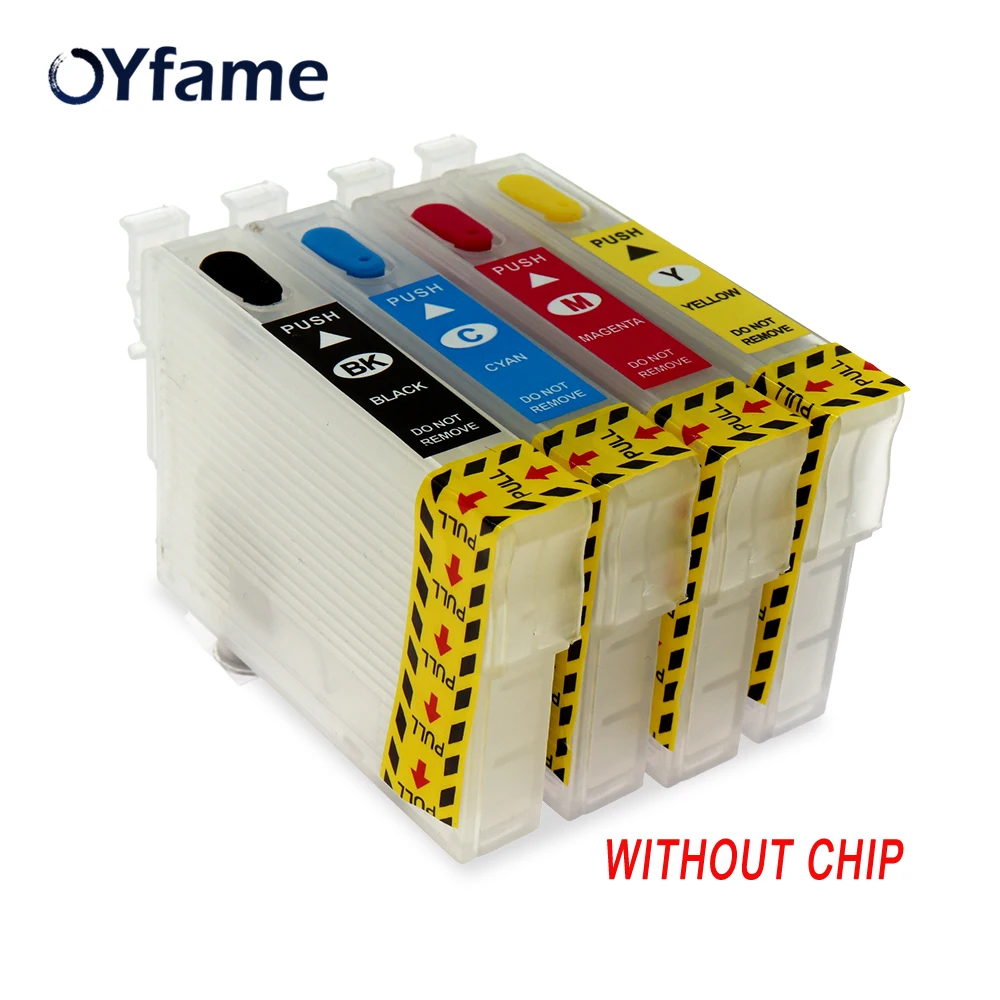 OYfame T2971 T2962 T2963 T2964 Refillable патрон чернил для принтера Epson XP231 XP431 XP241 XP-431 XP-231 XP-241 без чипа