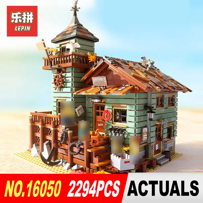 

Lepin 16050 Creative MOC Series The Old Finishing Store Set Compatible With 21310 Educational Building Blocks Bricks Toys Model