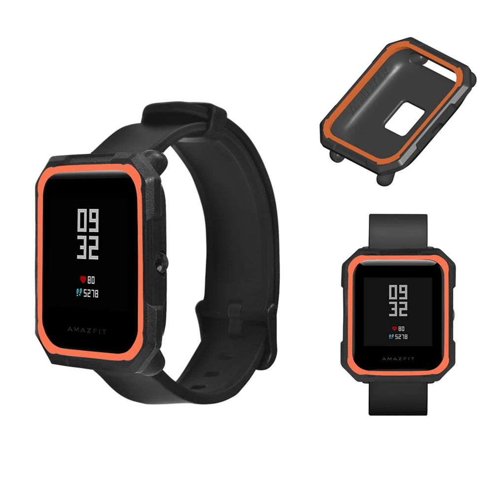 Colorful Protective Case for Xiaomi Huami Amazfit Bip Bit youth Watch Case Replacement Cover