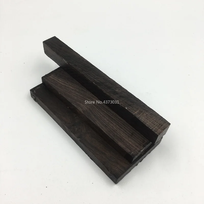 1 шт. DIY материал ручки ножа из черного дерева фиолетовые сандаловые деревянные на
