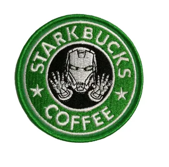 

STARK BUCK iron on patches man badge Embroidered clothing accessory wholesale