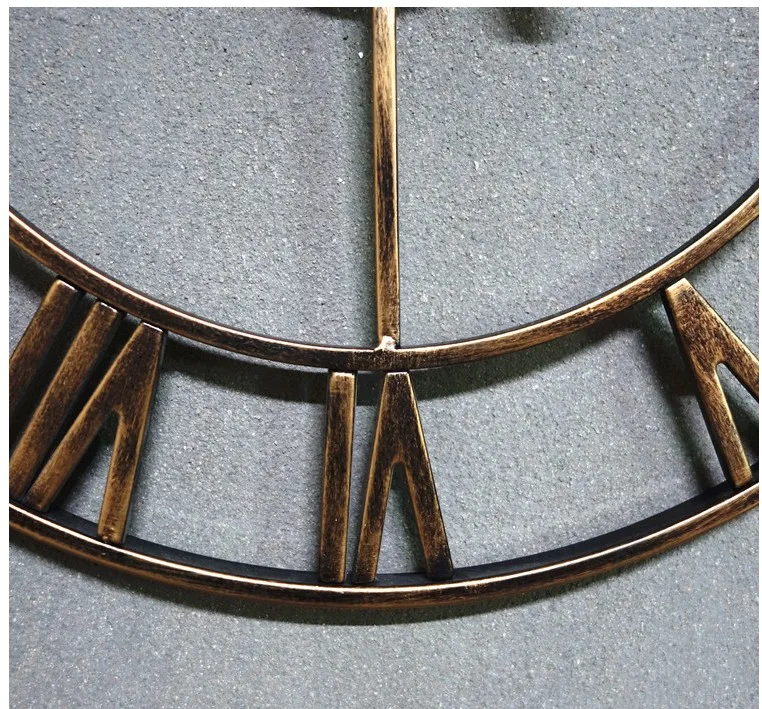 2019 hecho a mano gran tamaño 3D Retro rústico decorativo de lujo arte grande engranaje de madera Vintage gran reloj de pared en la pared para regalo