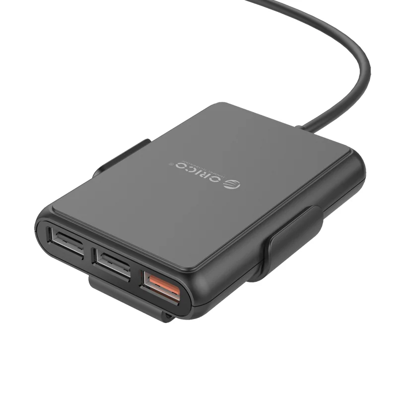 ORICO 5 USB выход QC3.0 автомобильное быстрое зарядное устройство 3,0 универсальное USB быстрое зарядное устройство 52 Вт для Iphone x 8 samsung Xiaomi зарядное устройство для мобильного телефона