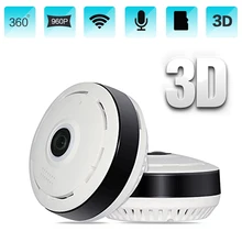 HD 960P Wifi IP Camera Home Security 360 Degree Panoramic Fisheye Mini CCTV Camera 1 3MP