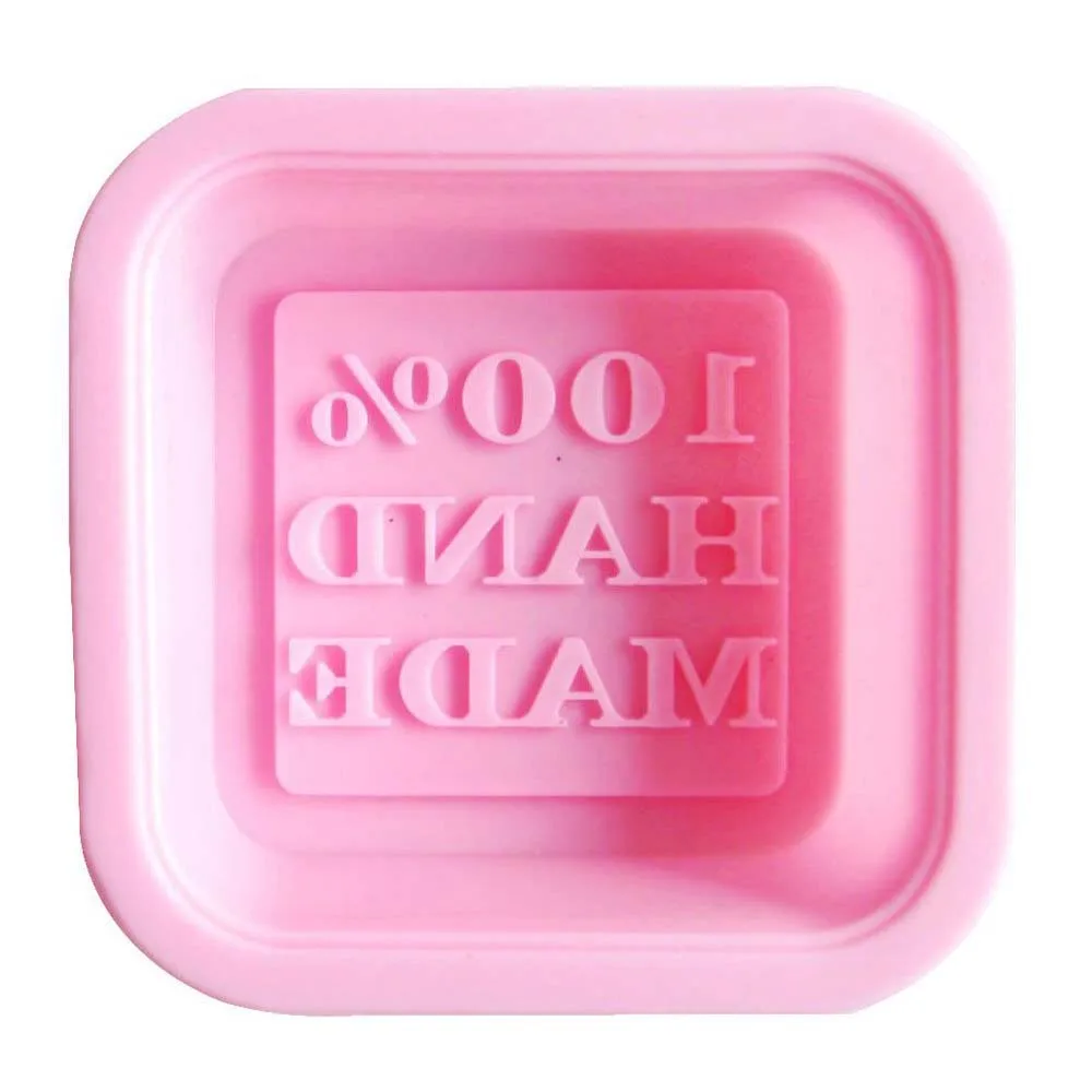 

HOT-Square Silicone Handmade Soap Mold, DIY Cake Mold (Color Randomly)